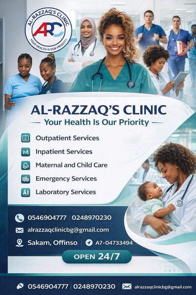 Clinic team promotional material