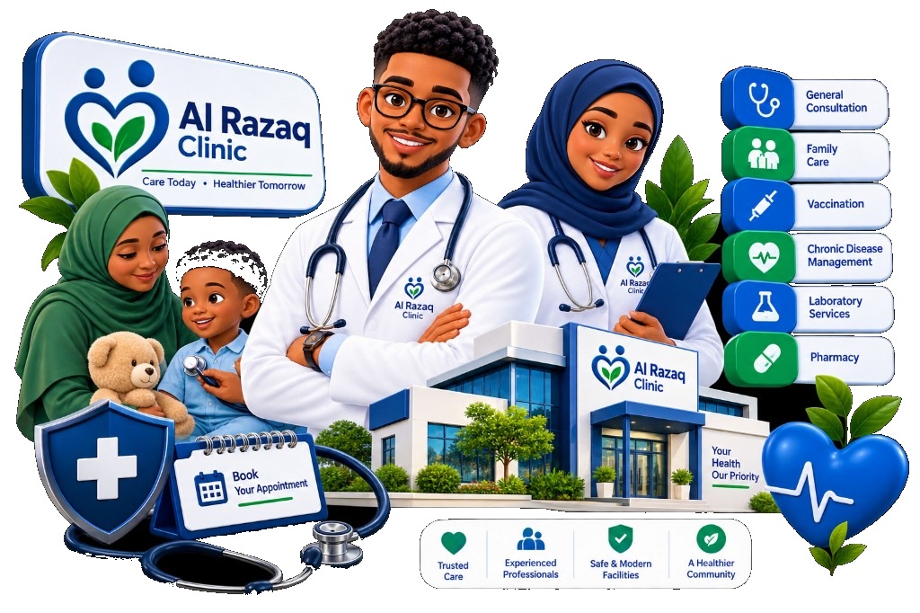Al-Razzaq Clinic — our team and facility